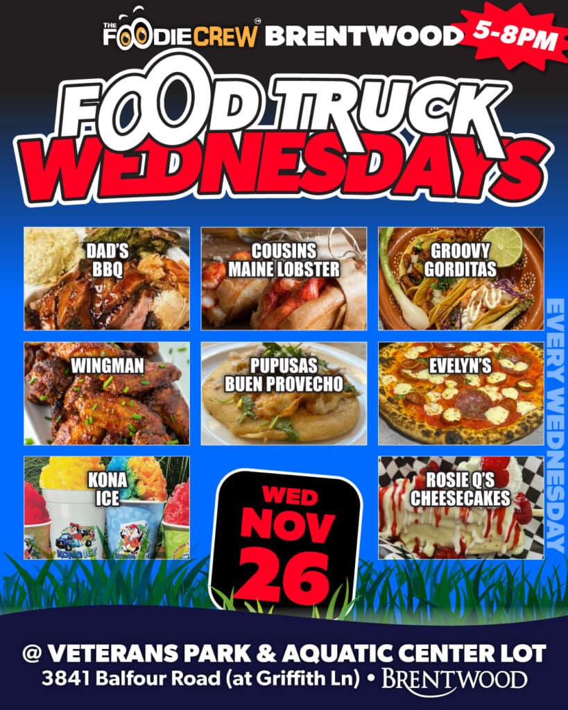 Food Truck Wednesdays Brentwood