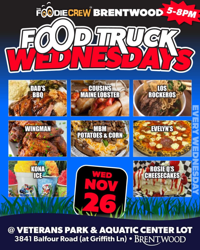 Food Truck Wednesdays Brentwood